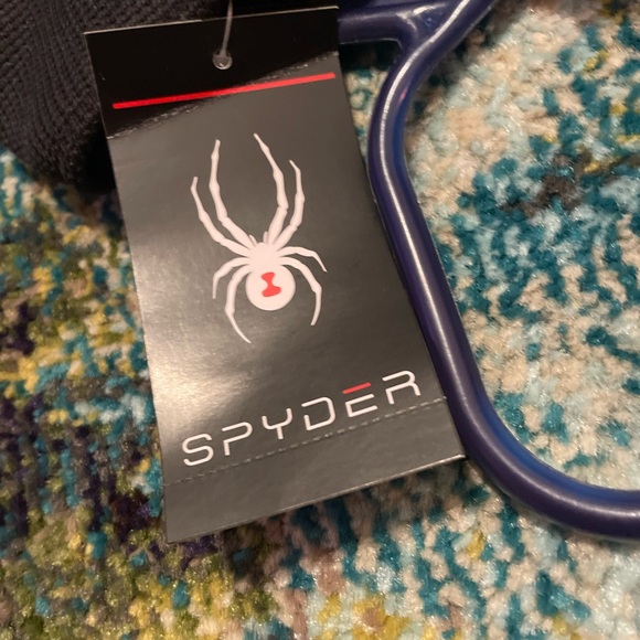 ❇️NWT❇️ Men’s Black Spyder Sweater (Size M) partial zip-up - Picture 5 of 5